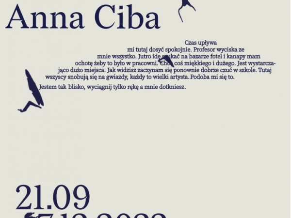 Anna Ciba: Kiedy patrzysz w moje oczy to widzisz co?