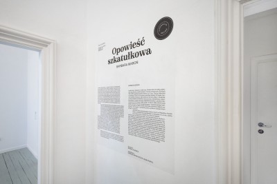 Barbara Maroń. Opowieść szkatułkowa