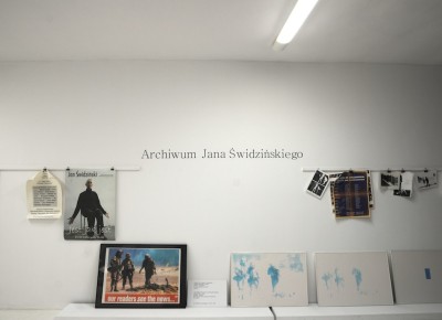Jan Świdziński - prezentacja archiwum artysty oraz projekcja filmu