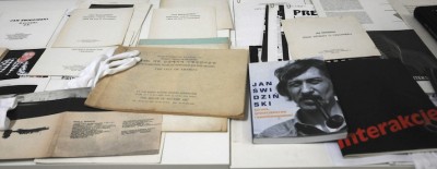 Jan Świdziński - prezentacja archiwum artysty oraz projekcja filmu