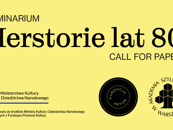 Seminarium HERSTORIE LAT 80.